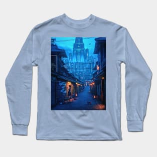 Canvas of Life - Blue Long Sleeve T-Shirt